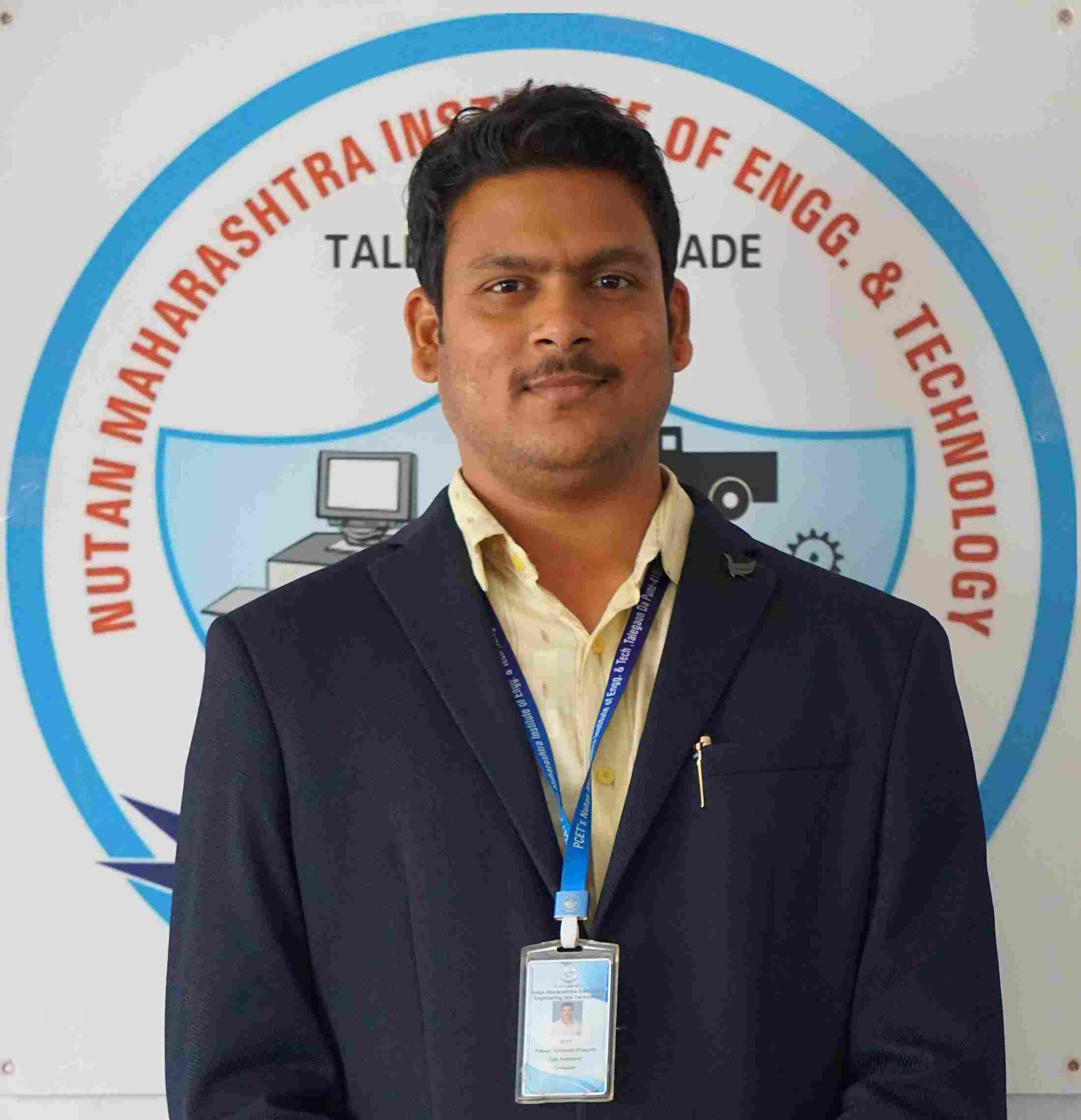 Lab Assistant Mr. Prasad Bhegade